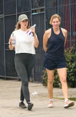 SUKI WATERHOUSE Out for a Smoothie After Workout with Her Mother Elizabeth in Los Angeles 06/08/2024