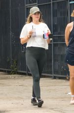 SUKI WATERHOUSE Out for a Smoothie After Workout with Her Mother Elizabeth in Los Angeles 06/08/2024