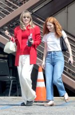 SUKI WATERHOUSE Out with a Friend in Hollywood 06/17/2024