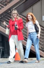 SUKI WATERHOUSE Out with a Friend in Hollywood 06/17/2024