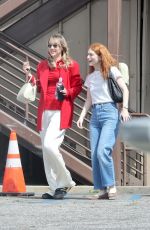 SUKI WATERHOUSE Out with a Friend in Hollywood 06/17/2024