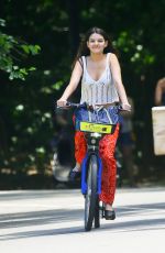 SURI CRUISE Out Biking at Central Park in New York 06/08/2024