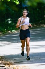SURI CRUISE Out for an Early Morning Run at Central Park in New York 06/05/2024