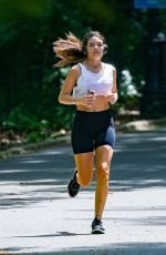 SURI CRUISE Out for an Early Morning Run at Central Park in New York 06/05/2024