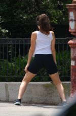 SURI CRUISE Out for an Early Morning Run at Central Park in New York 06/05/2024
