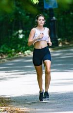 SURI CRUISE Out for an Early Morning Run at Central Park in New York 06/05/2024