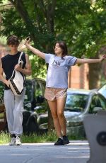 SURI CRUSIE Out Kissing with Her Boyfriend in New York 06/20/2024