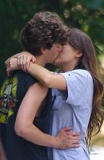 SURI CRUSIE Out Kissing with Her Boyfriend in New York 06/20/2024
