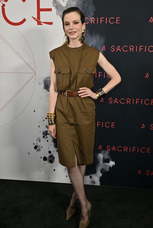 SYLVIA HOEKS at A Sacrifice Premiere at The London West Hollywood in Los Angeles 06/12/2024