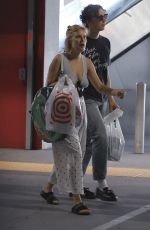 TALLULAH WILLIS and Dillon Buss Shopping at Target in Los Angeles 06/20/2024