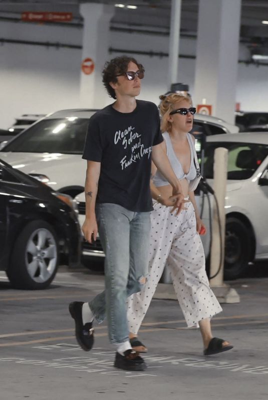 TALLULAH WILLIS and Dillon Buss Shopping at Target in Los Angeles 06/20/2024