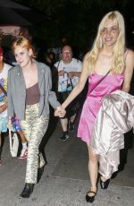 TALLULAH WILLIS Leaves Chateau Marmont with a Friend in West Hollywood 06/25/2024