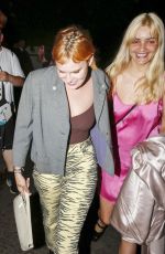 TALLULAH WILLIS Leaves Chateau Marmont with a Friend in West Hollywood 06/25/2024