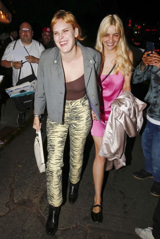 TALLULAH WILLIS Leaves Chateau Marmont with a Friend in West Hollywood 06/25/2024