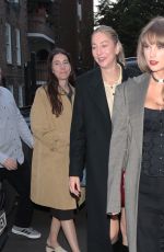 TAYLOR SWIFT, LENA DUNHAM and ESTE and DANIELLE HAIM Arrives at Casa Cruz in Notting Hill 06/11/2024