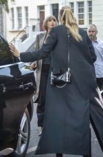 TAYLOR SWIFT Out for Dinner with Friends in London 06/11/2024