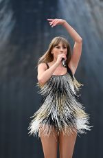 TAYLOR SWIFT Performs at Her The Eras Tour in Edinburgh 06/07/2024