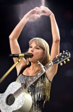 TAYLOR SWIFT Performs at The Eras Tour in Liverpool 06/13/2024