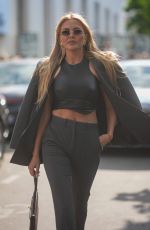 TETYANA VERYOVKINA Arrives at Giorgio Armani Show in Paris 06/25/2024