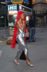 TEYANA TAYLOR Arrives at a MAC Event in New York 06/12/2024