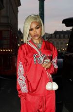 TEYANA TAYLOR Arrives at Place Vendome at Paris Fashion Week 06/26/2024