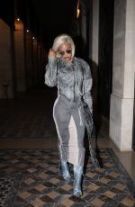 TEYANA TAYLOR Arrives at Place Vendome in Paris 06/21/2024