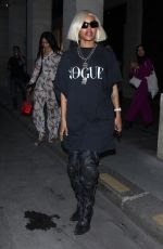 TEYANA TAYLOR Night Out at Paris Fashion Week 06/25/2024