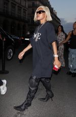 TEYANA TAYLOR Night Out at Paris Fashion Week 06/25/2024