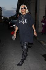 TEYANA TAYLOR Night Out at Paris Fashion Week 06/25/2024