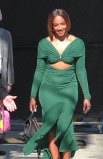 TIFFANY HADDISH Arrives at Jimmy Kimmel Live! in Hollywood 06/12/2024