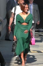 TIFFANY HADDISH Arrives at Jimmy Kimmel Live! in Hollywood 06/12/2024
