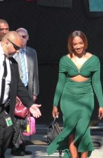 TIFFANY HADDISH Arrives at Jimmy Kimmel Live! in Hollywood 06/12/2024