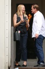 UMA THURMAN and Quentin Tarantino Leaves a Chinese Restaurant in New York 06/14/2024