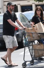 VALERIE BERTINELLI and Mike Goodnough at Gelson