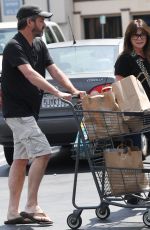 VALERIE BERTINELLI and Mike Goodnough at Gelson