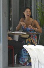 VICK HOPE Out and About in Sitges 06/02/2024