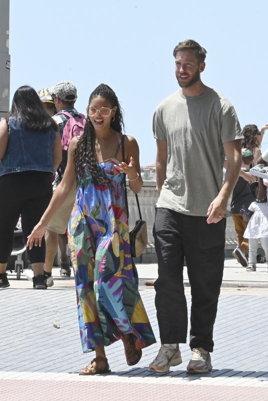 VICK HOPE Out and About in Sitges 06/02/2024