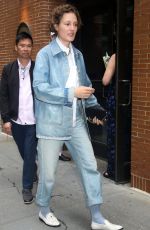 VICKY KRIEPS Arrives at The View in New York 05/30/2024