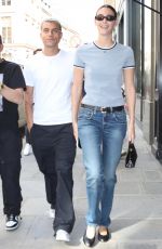 VITTORIA CERETTI Out with a Friend at Paris Fashion Week 06/24/2024