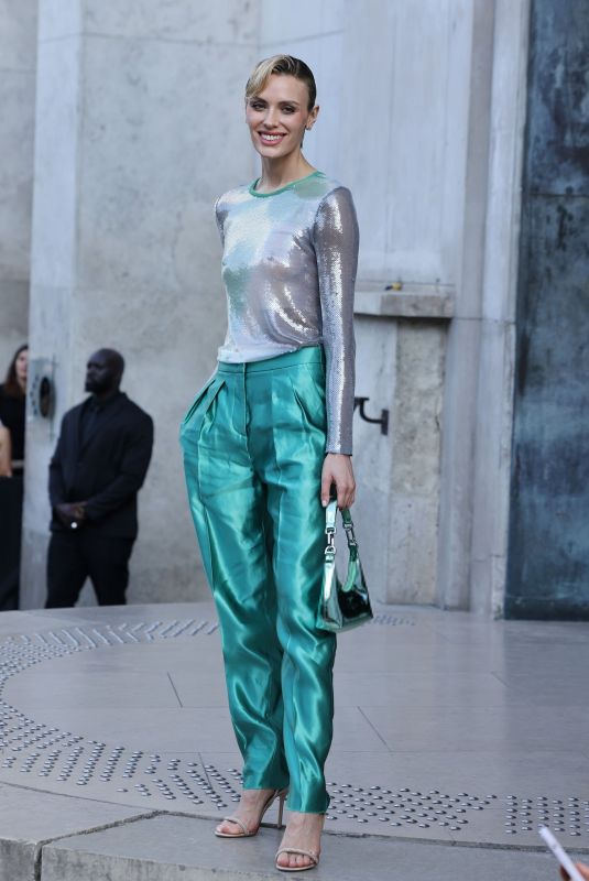 WALLIS DAY at Giorgio Armani Prive Haute Couture Fall/Winter 2024-2025 Show in Paris 06/25/2024