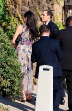 WENDI DENG Arrives at Moraga Estate Winery in Bel-Air 06/02/2024