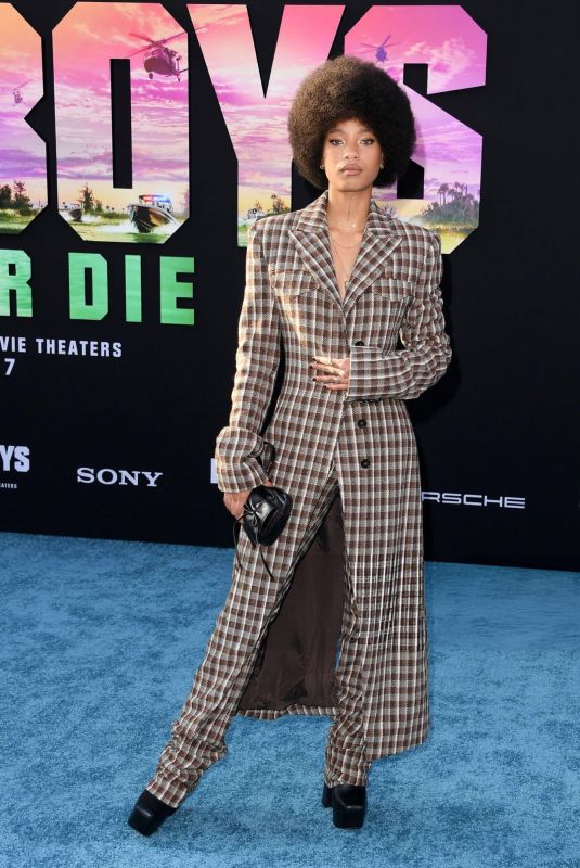 WILLOW SMITH at Bad Boys: Ride Or Die Premiere at TCL Chinese Theatre in Hollywood 05/30/2024