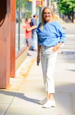 YOLANDA HADID Out and About in New York 06/04/2024