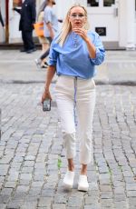 YOLANDA HADID Out and About in New York 06/04/2024