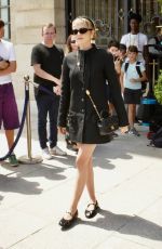 ZOEY DEUTCH Posing for Cameras Before a Fashion Event in Paris 06/25/2024