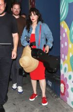 ZOOEY DESCHANEL and Jonathan Scott Out in Hollywood 06/16/2024