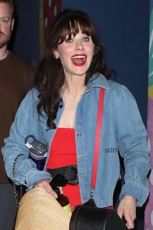 ZOOEY DESCHANEL and Jonathan Scott Out in Hollywood 06/16/2024