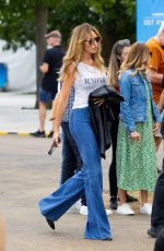 ABIGAIL ABBEY CLANCY Watching The Kings of Leon at American Express Presents BST Hyde Park in London 06/30/2024