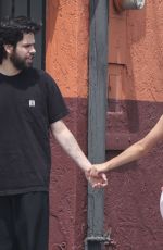 ADDISON RAE and Omer Fedi Out for Lunch in Los Feliz 07/12/2024