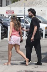 ADDISON RAE and Omer Fedi Out for Lunch in Los Feliz 07/12/2024